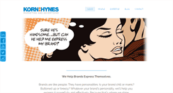 Desktop Screenshot of kornhynes.com